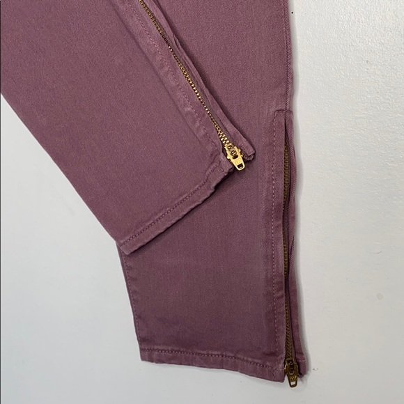 J. Crew Toothpick Ankle Zip  Jeans  32 - Picture 12 of 16